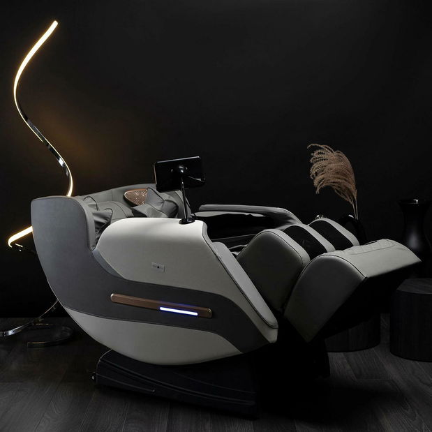 Masážní křeslo Visita Max (šedá)