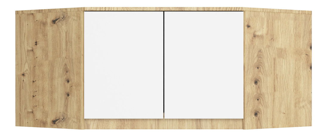 Nástavec skříně Deportiva (dub artisan + bílá)