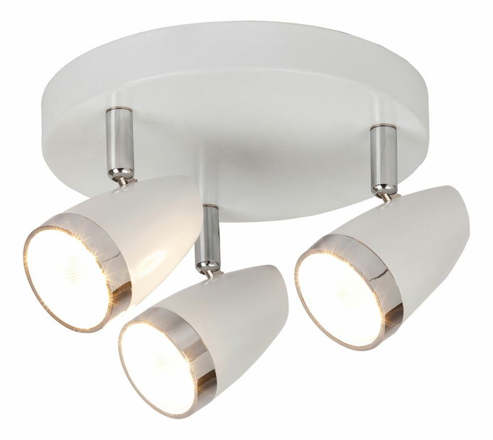 Bodové svítidlo Karen 6668 (bílá + chromová)