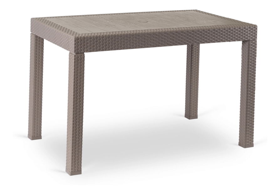 Zahradní stůl Floriano (hnědá) (pro 6 osob)