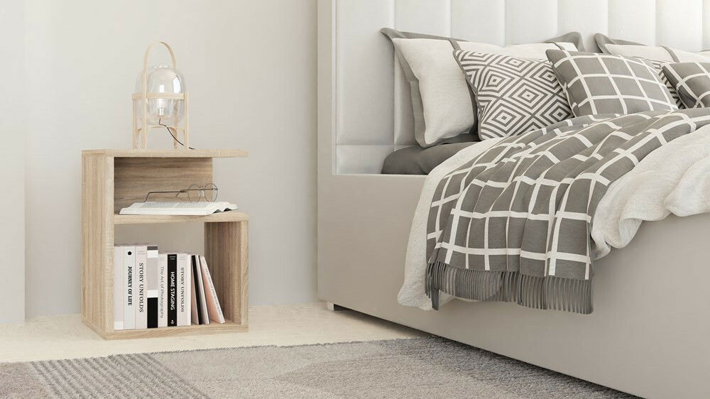 Noční stolek Trabajara 1 (dub sonoma)