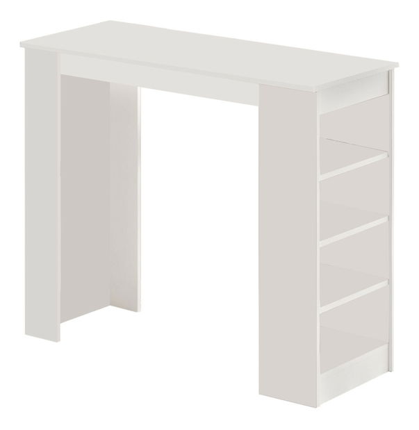 Barový stolek Stan (bílá)