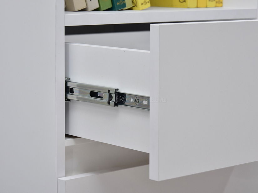 Obývací stěna Lanzamiento 01 (bílá)