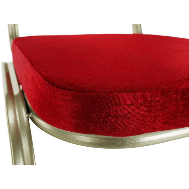 Jídelní židle Zoni (bordó + šampaňské)