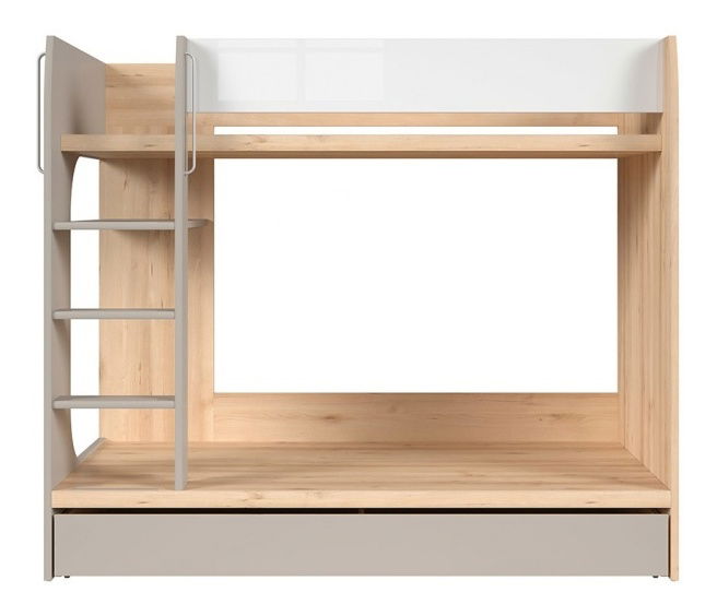 Dětská patrová postel BRW Namek LOZ1S/90P