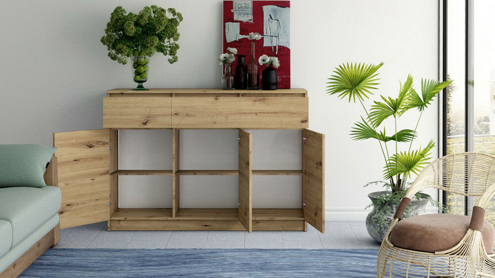 Komoda Musecalo 9 (dub artisan)