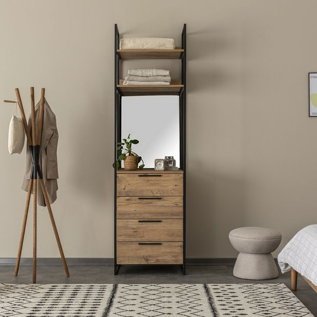 Šatní skříň David 51 (atlantická borovice)