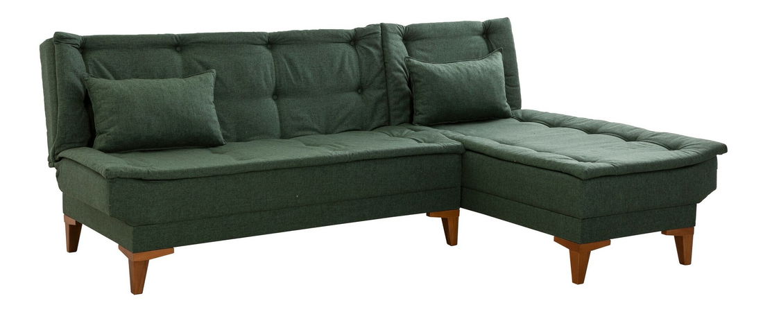 Rohová sedačka Santic (Zelená)