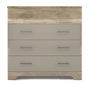 Komoda Mulatto 4S (dub Canyon + capuccino lesk)