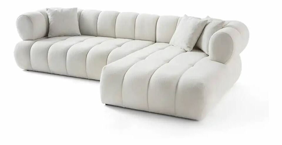 Rohová sedačka Petronel (bílá) (P)