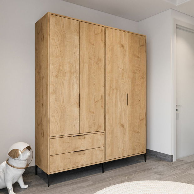 Šatní skříň Roya 2 (dub)