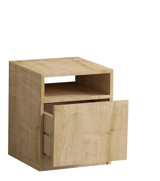 Noční stolek Aliex 6 (ořech)