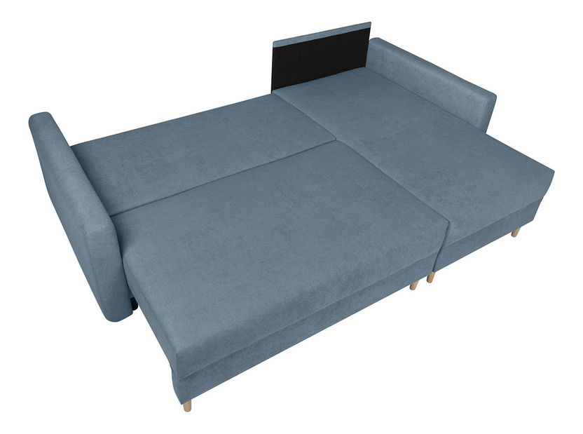 Rohová sedací souprava BRW Feliz Lux 3DL.URC (tyrkysová) (P)