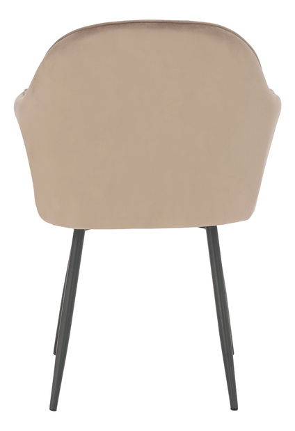 Dizajnové křeslo Zirky (šedohnědá)