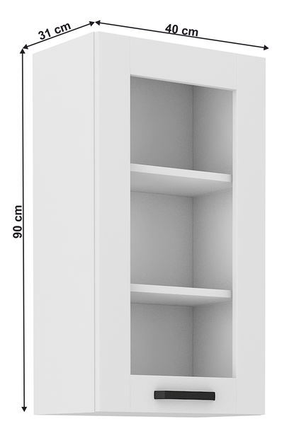 Horní skříňka Lesana 1 (bílá) 40 GS-90 1F 