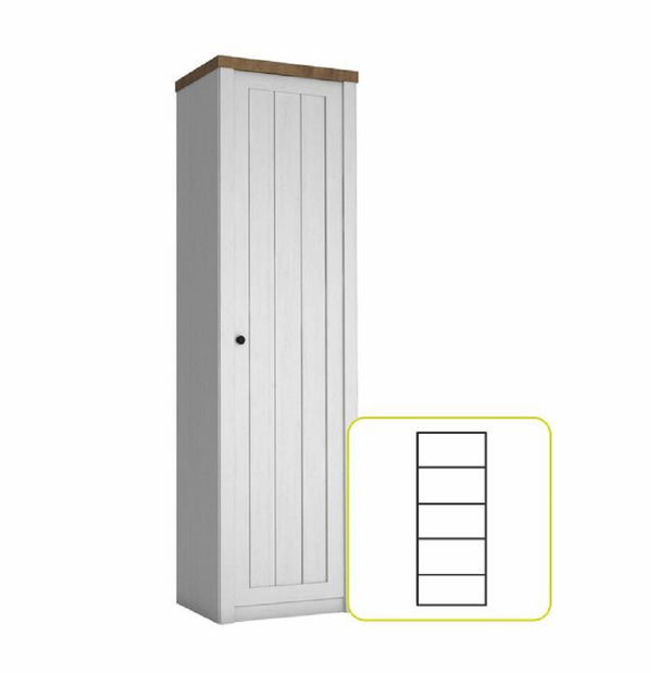 Policová skříň Provense S1D