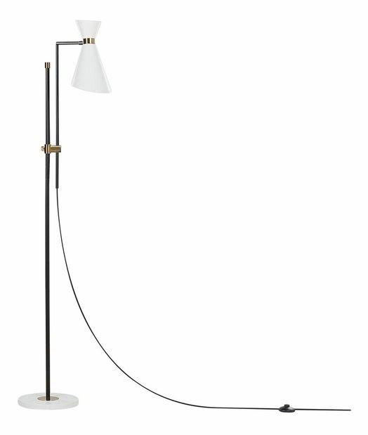 Stojanová lampa Melza (bílá)