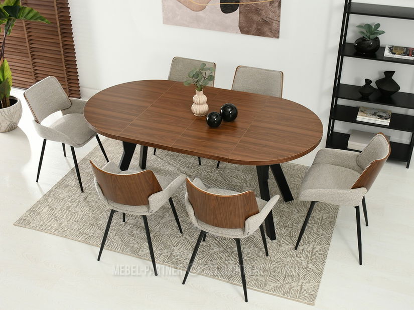 Židle Glen K (béžová + černá)