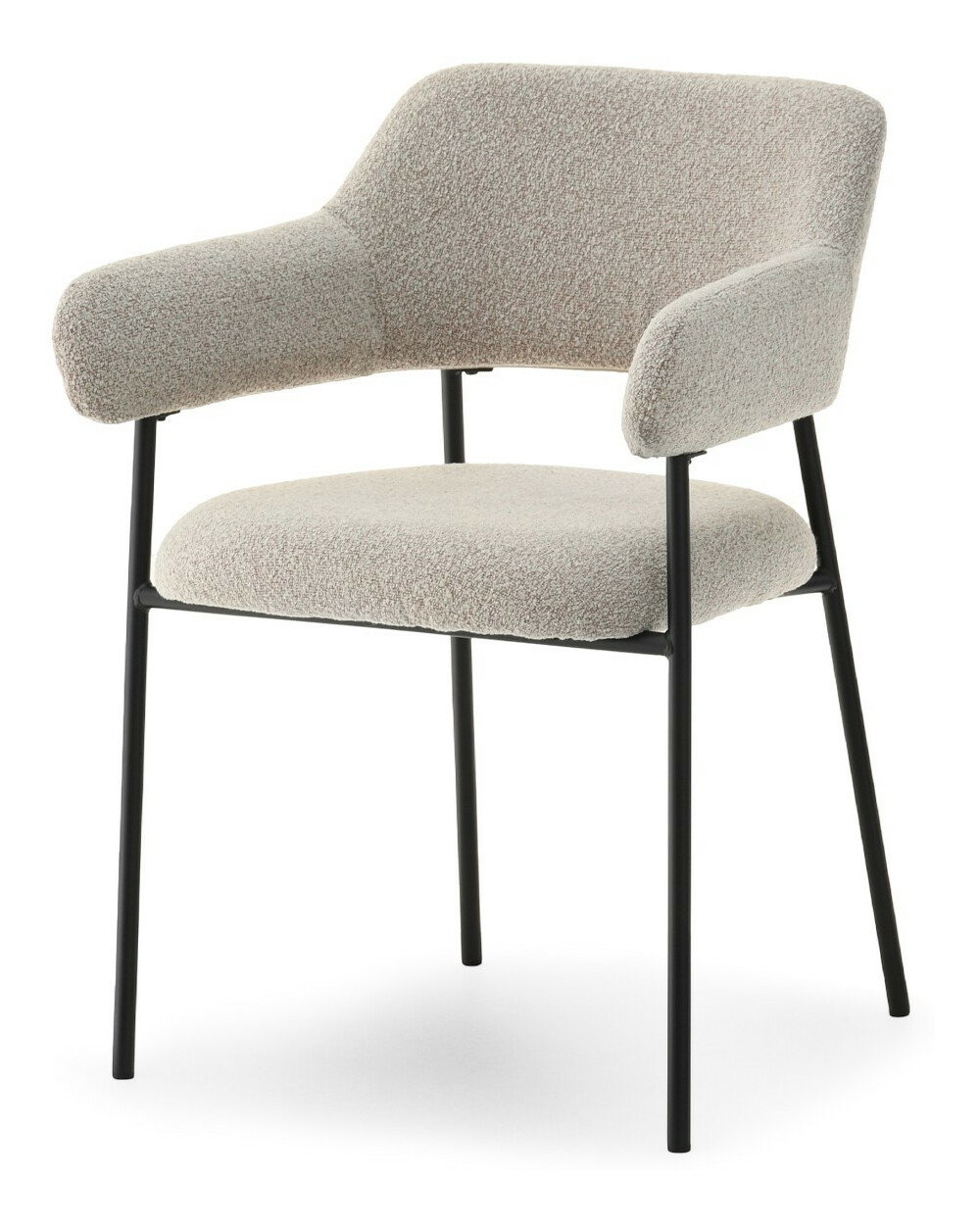 Jídelní židle Exigente (béžová + černá)