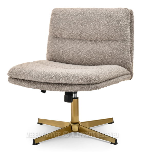 Židle Sky (béžová + chromová)