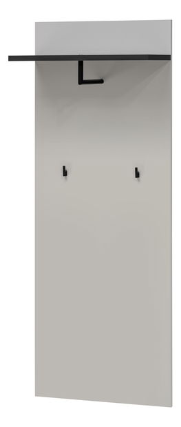Věšákový panel Hagon HG D (kašmír + černá)