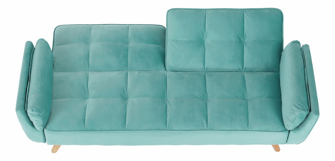 Rozkládací pohovka Filly (tyrkysová)