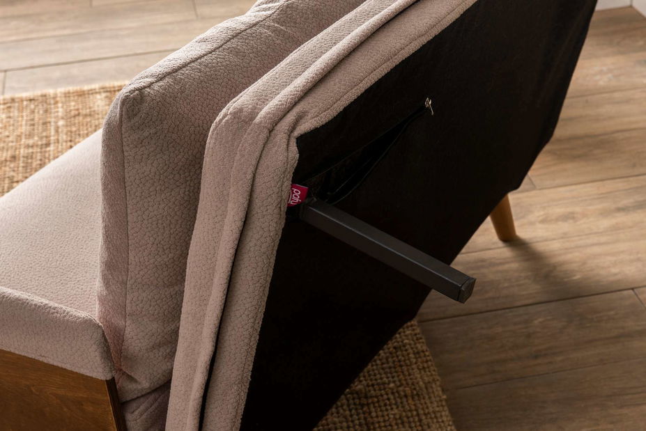 Pohovka dvousedačka Como P (hnědá)