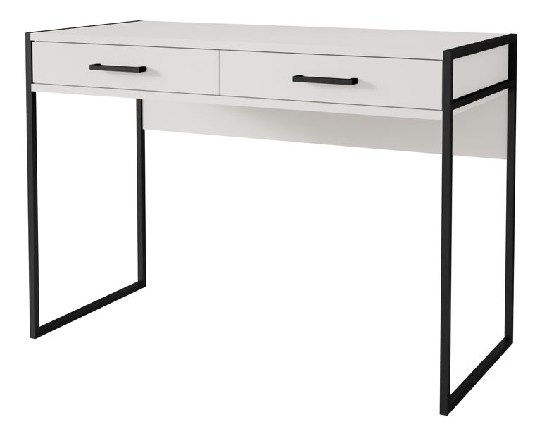 Toaletní stolek Lotos (bílá + černá)