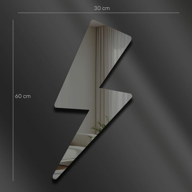 Zrcadlo Ozi 8 (kouřová)