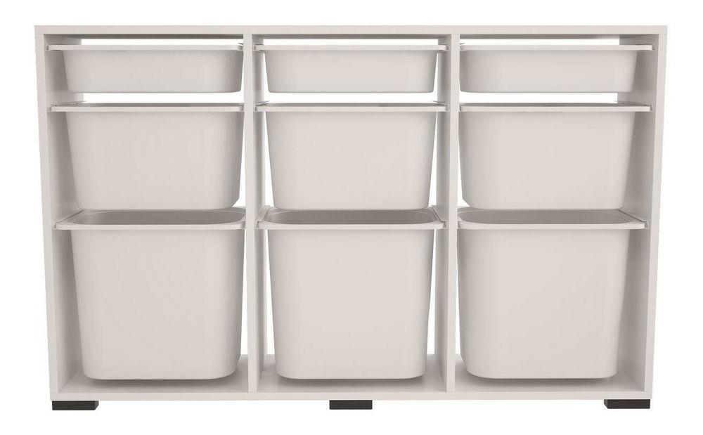 Organizér na hračky Dremonka 1 (bílá)