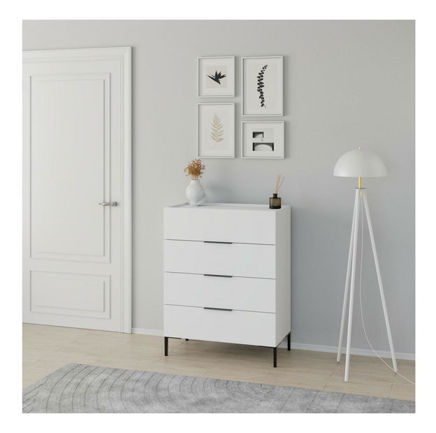 Komoda Seraphina 3 (bílá)