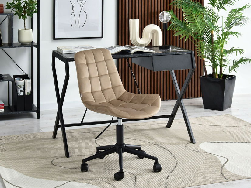 Židle Eleanor (béžová + černá)