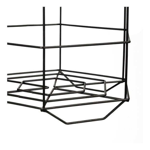 Konferenční stolek Lusamu (dub + černá)