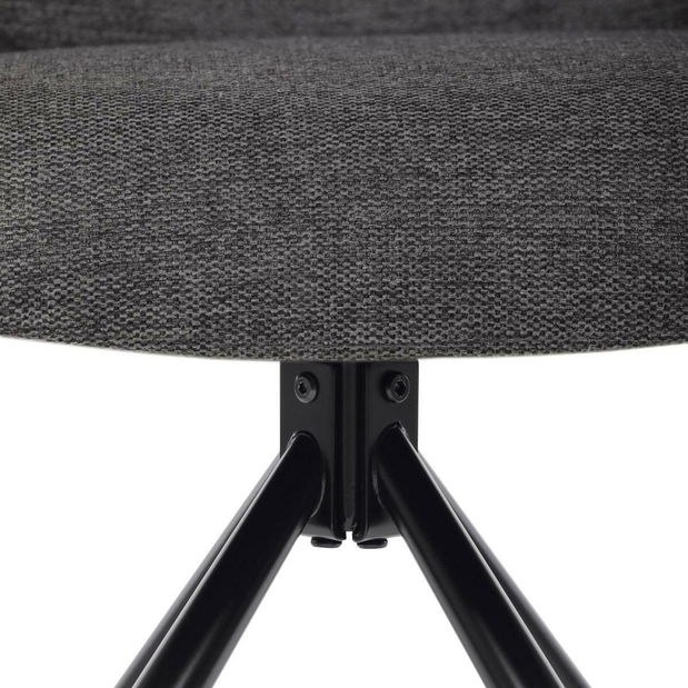 Jídelní židle Desempeno (tmavě šedá)