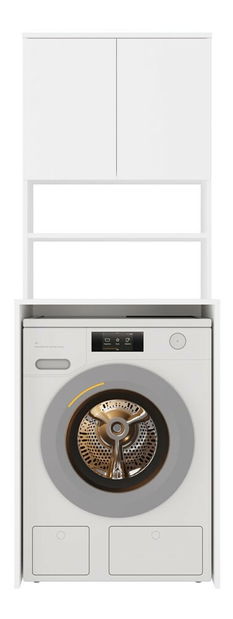 Skříňka nad pračku Perdieron 3 (bílá)