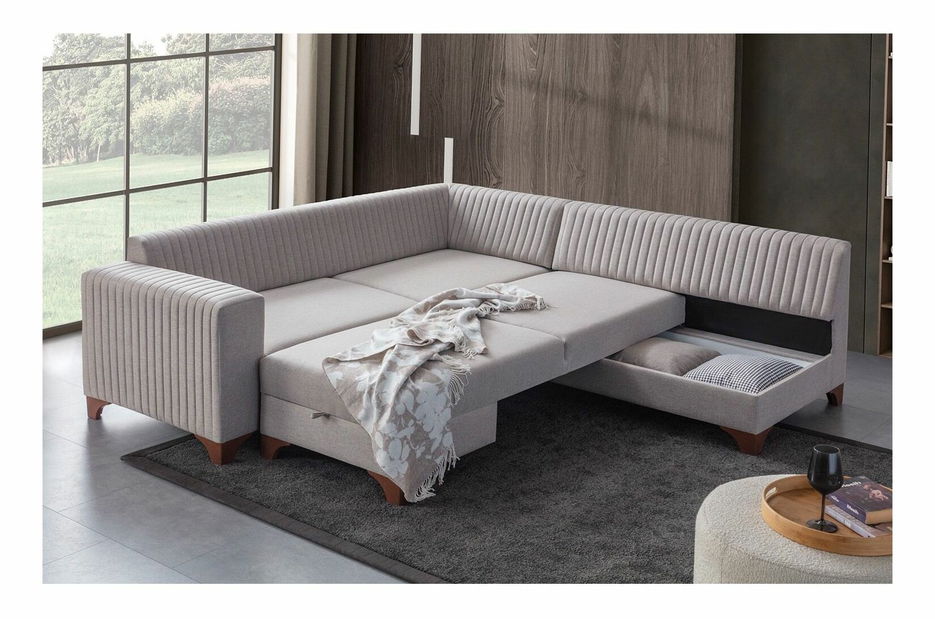 Rohová sedačka Westy (antracit) (L)