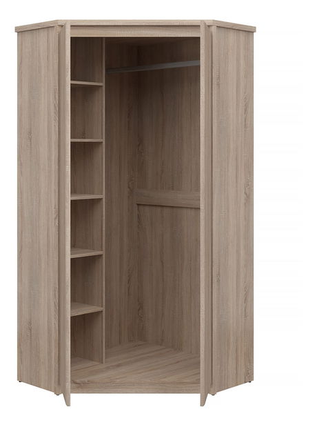 Šatní skříň Noella (dub sonoma)