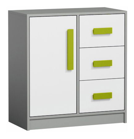 Komoda Piere P07 Zelená
