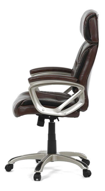 Kancelářské křeslo Doblemente (tmavě hnědá)