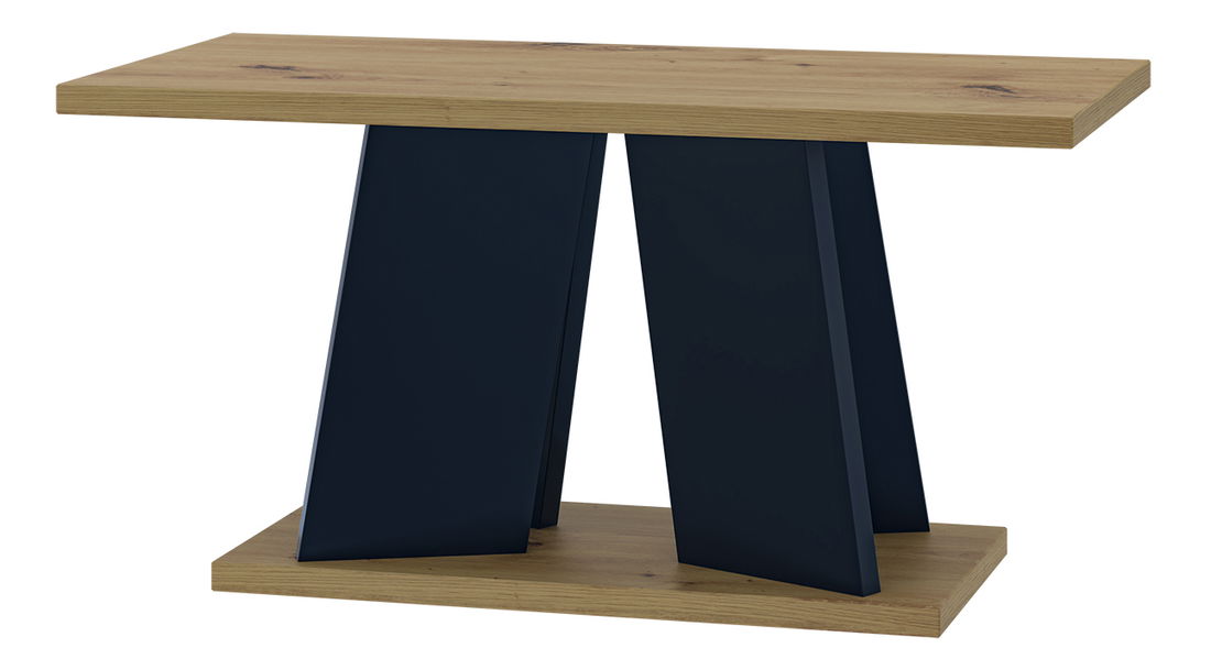 Konferenční stolek Mulnu (artisan + černá)