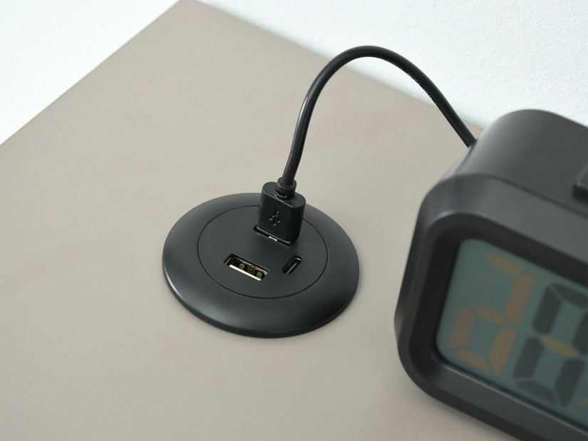 PC stolek – Mebel partner – Osto 100 (béžová + černá)