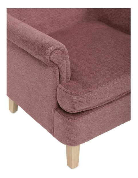 Křeslo ušák Aislante (růžová)