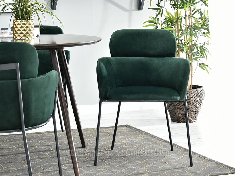 Židle Baggie K (zelená + černá)