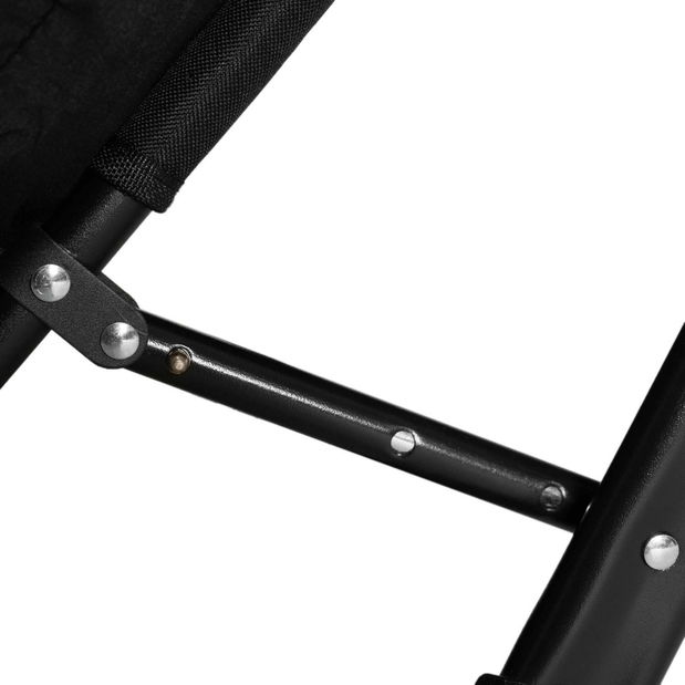 Zahradní lehátko Enfrenta (černá)