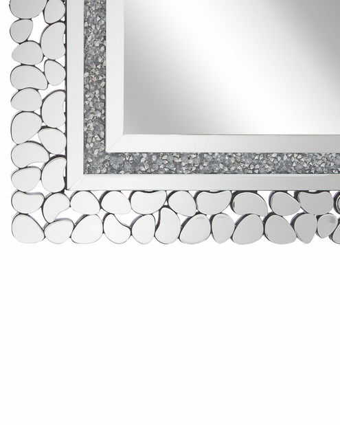 Nástěnné zrcadlo Pikante (stříbrná)
