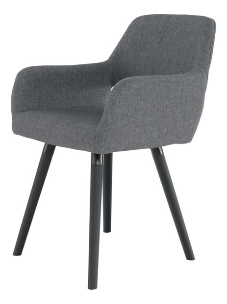 Jídelní židle Godric (tmavě šedá)