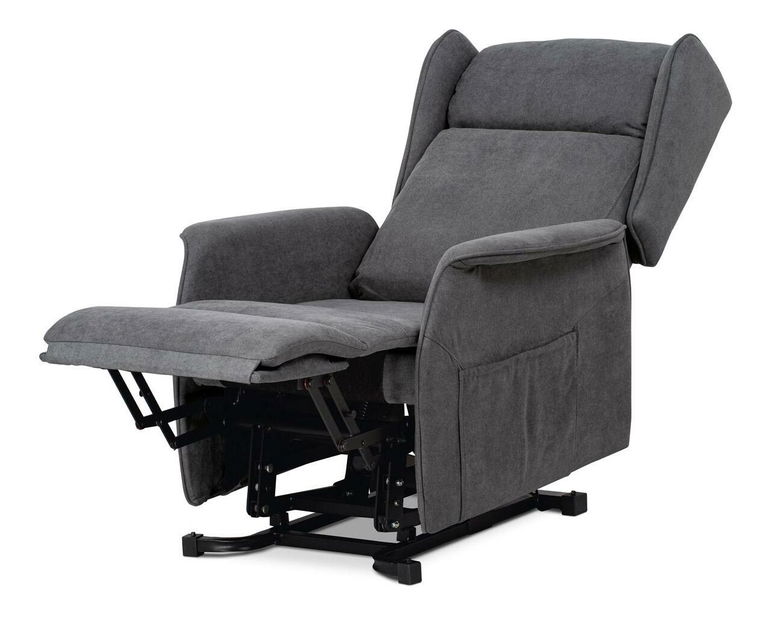Polohovací křeslo Toman (šedá)