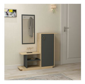 Předsíňová sestava Kenulu (dub + antracit)