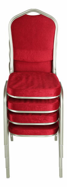 Jídelní židle Zoni (bordó + šampaňské)