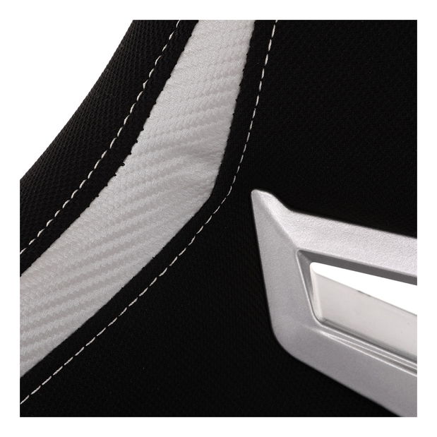 Kancelářské/herní křeslo Yzix-Y352-SIL (černá + stříbrná)